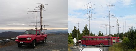 vhfcontesting A example of Rover and Portable VHF Contest Stations