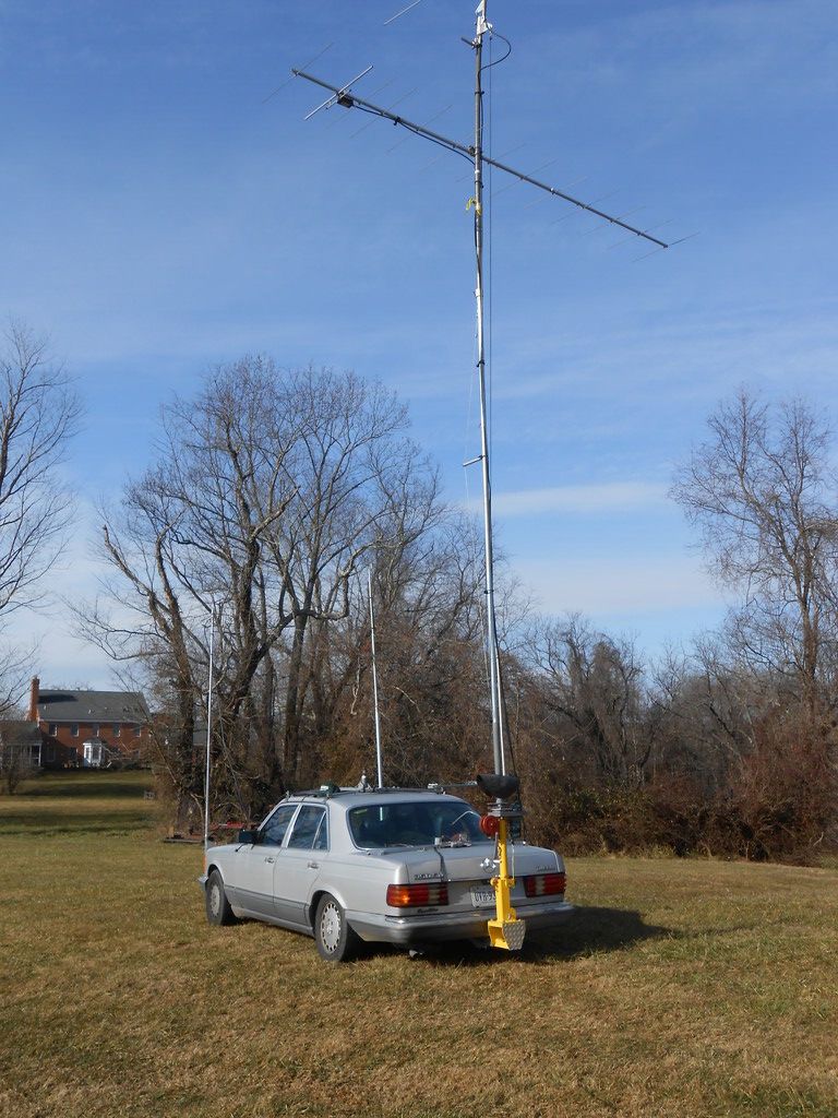 KM4OZH/R Antenna's Rear